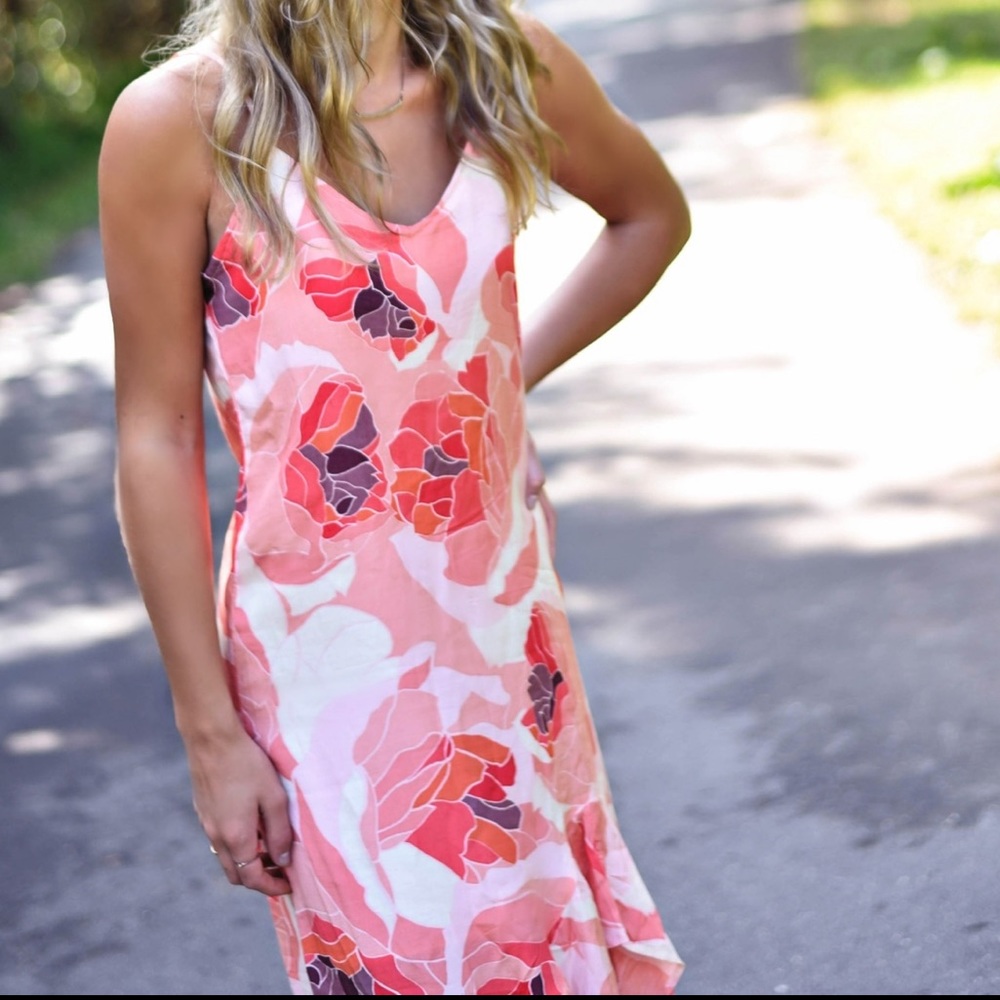 Billabong Floral High-Low Dress